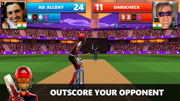 板球赛游戏(Stick Cricket Live) V1.7.10 安卓版