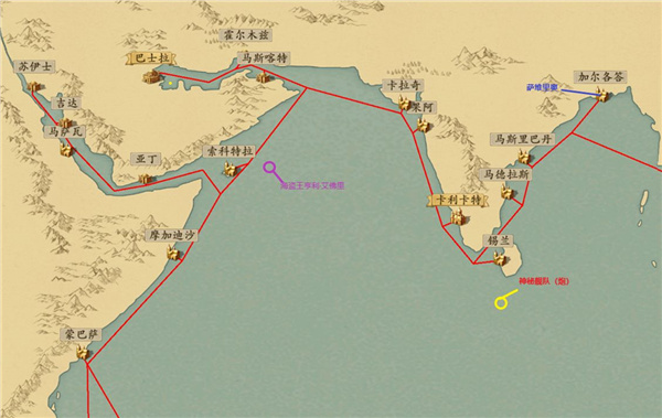 梦回大航海所有船员位置大全图8