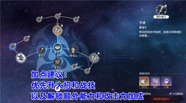 崩坏星穹铁道停云怎么加点图1