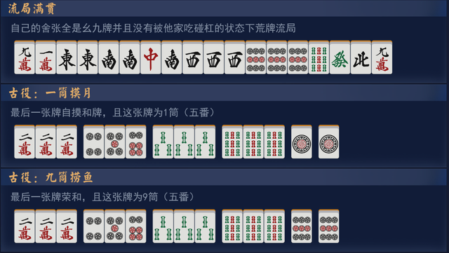 雀魂麻將2023最新役种图解汇总大全图14