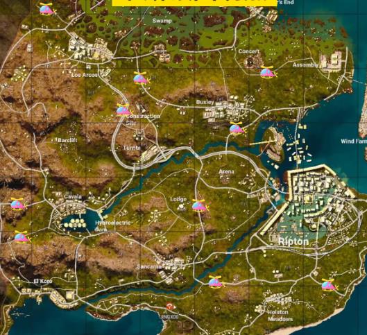 pubg维寒迪飞机刷新点介绍图4