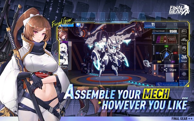 机械与少女mod版(Final Gear) V1.21.40 安卓版