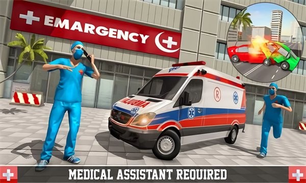 112紧急救援模拟器手游(Emergency Ambulance Rescue Driving Simulator) V5.1 安卓版