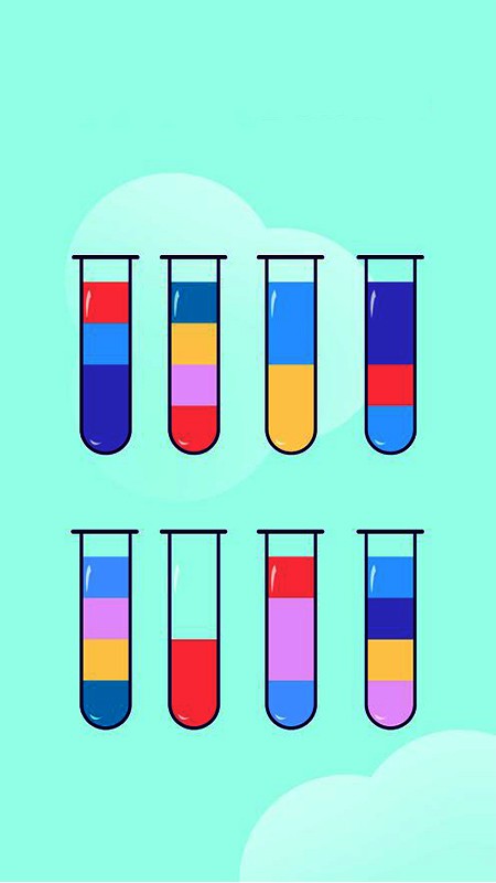 液体颜色水排序游戏 V1.1 安卓版