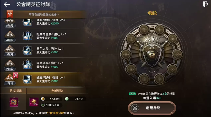 《黑色沙漠MOBILE》新增「公会精英征讨队」并肩讨伐头目全新觉醒职业「宝嘉妮尔」预告释出