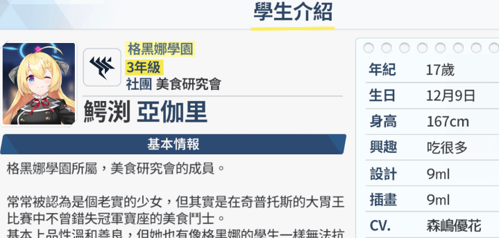 蔚蓝档案鳄渊亚伽里技能效果怎么样 鳄渊亚伽里技能效果介绍图1