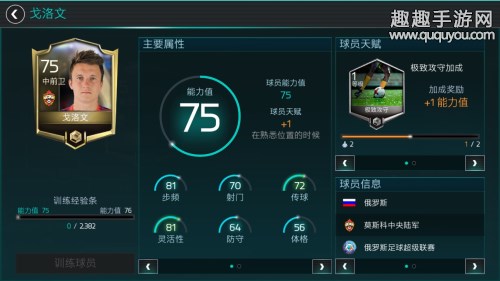 FIFA足球世界戈洛文好不好图1