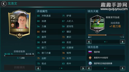 FIFA足球世界戈洛文好不好图2