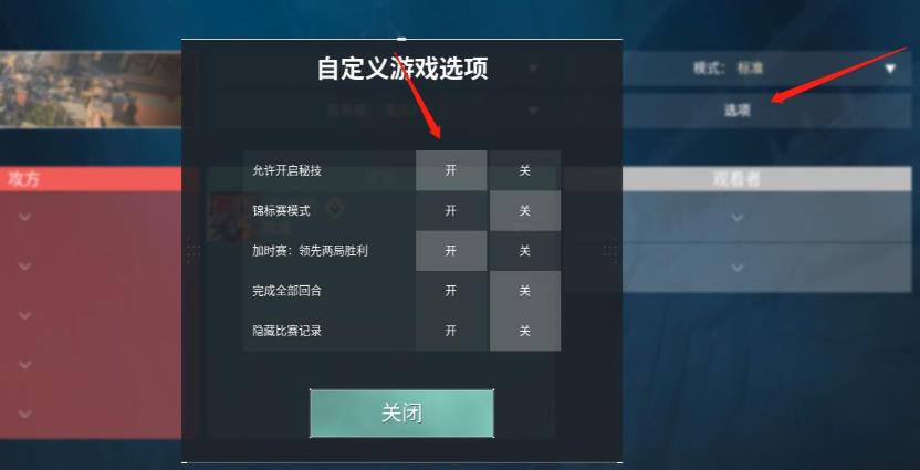 无畏契约自定义设置方法图2