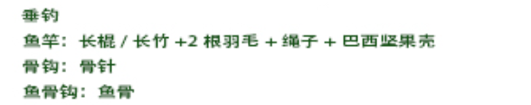 绿色地狱鱼骨钩怎么合成 绿色地狱鱼骨钩成方法图1