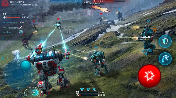 机器人战争机甲对战安卓版图1